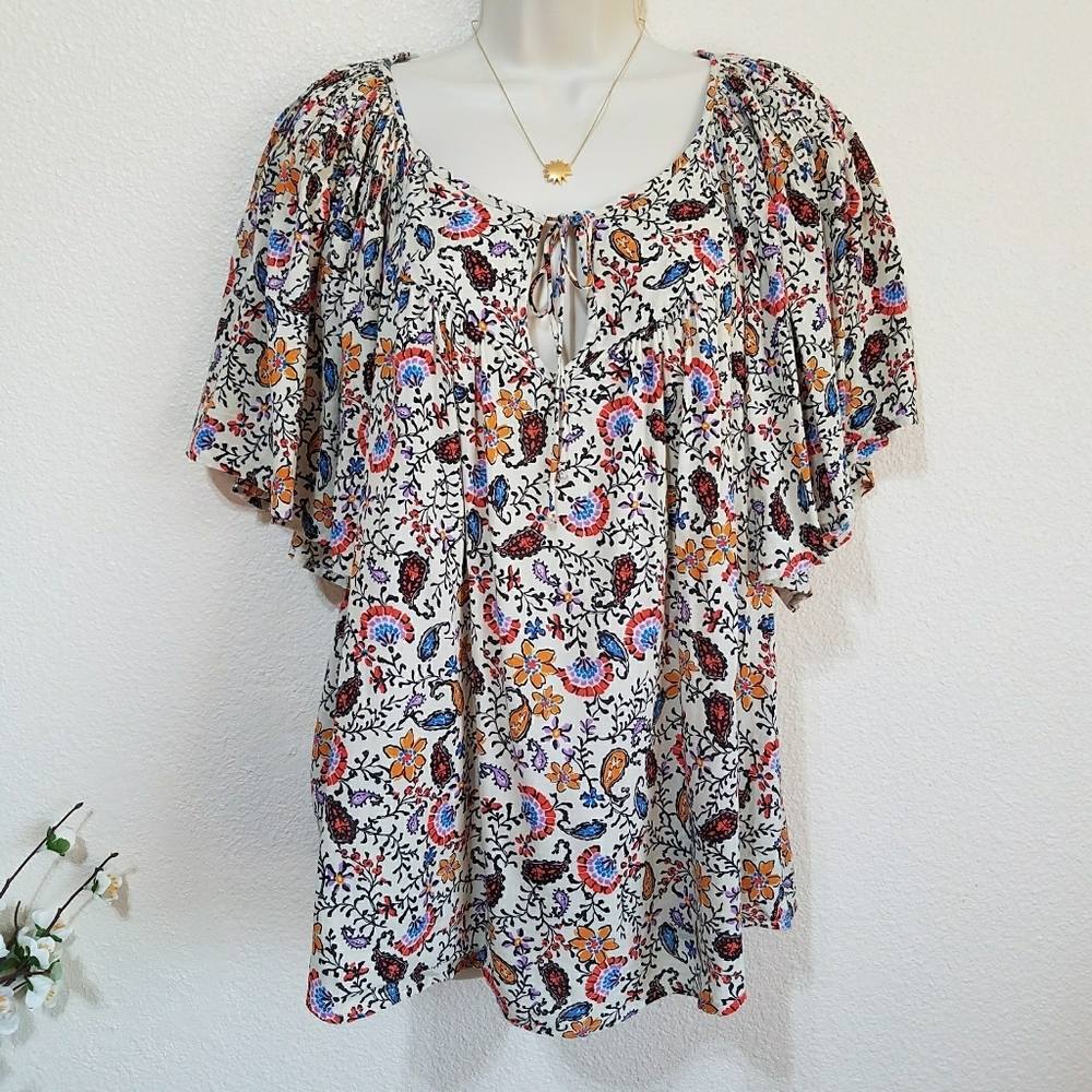 Dear John Paisley Blouse